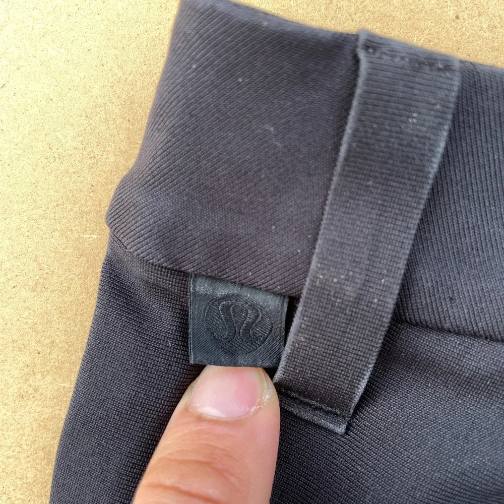 Lululemon Commission ABC Pants Men 34 Black Golf Office  Warpstreme LM5AR4T